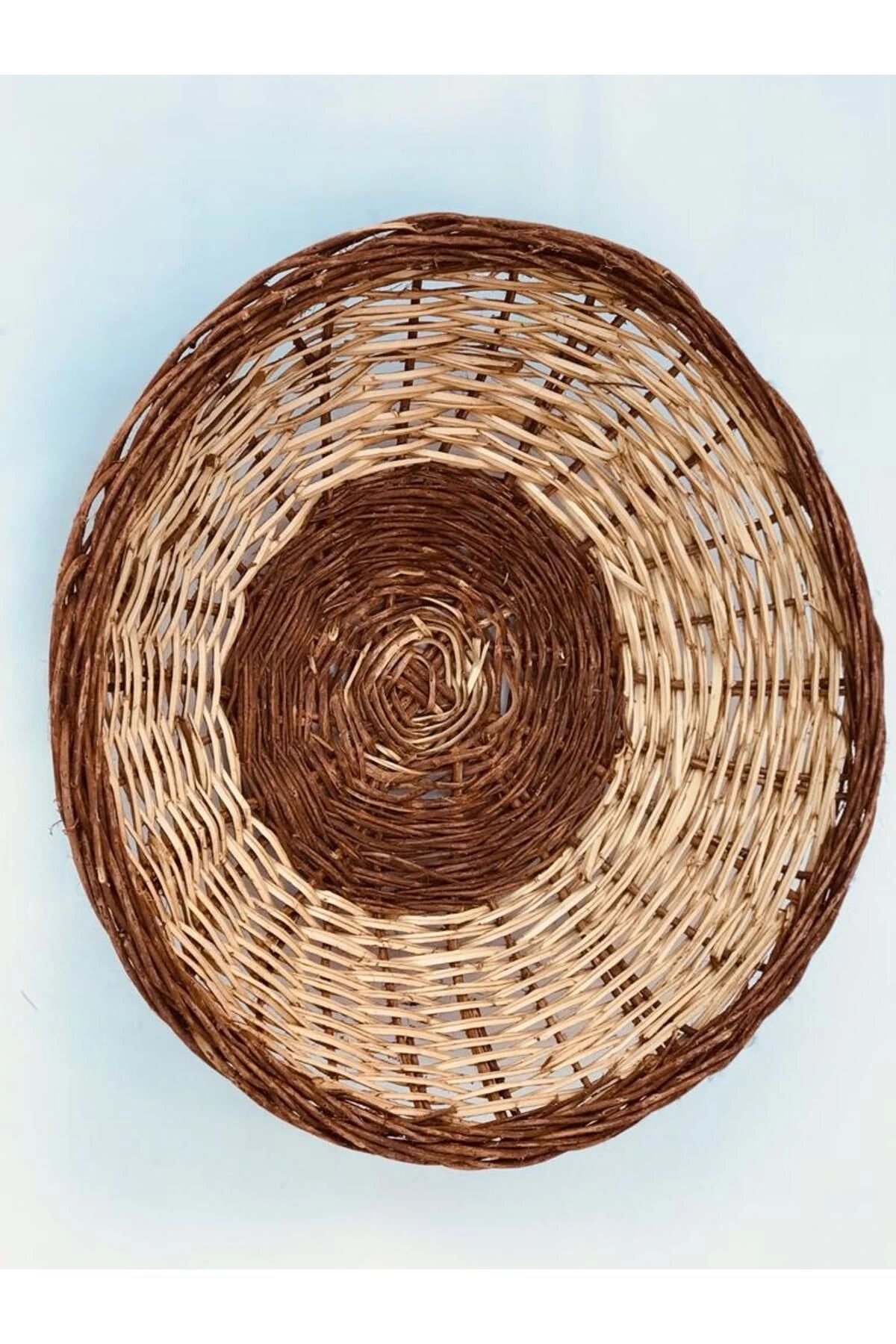 Clivia Hasır Duvar Tabağı, Duvar Süsü_ 50 cm