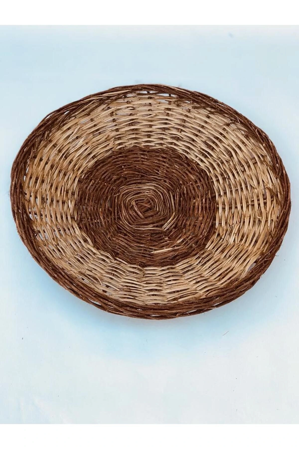 Clivia Hasır Duvar Tabağı, Duvar Süsü_ 50 cm