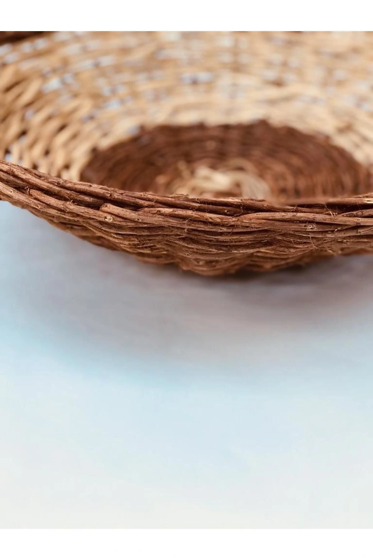 Clivia Hasır Duvar Tabağı, Duvar Süsü_ 50 cm