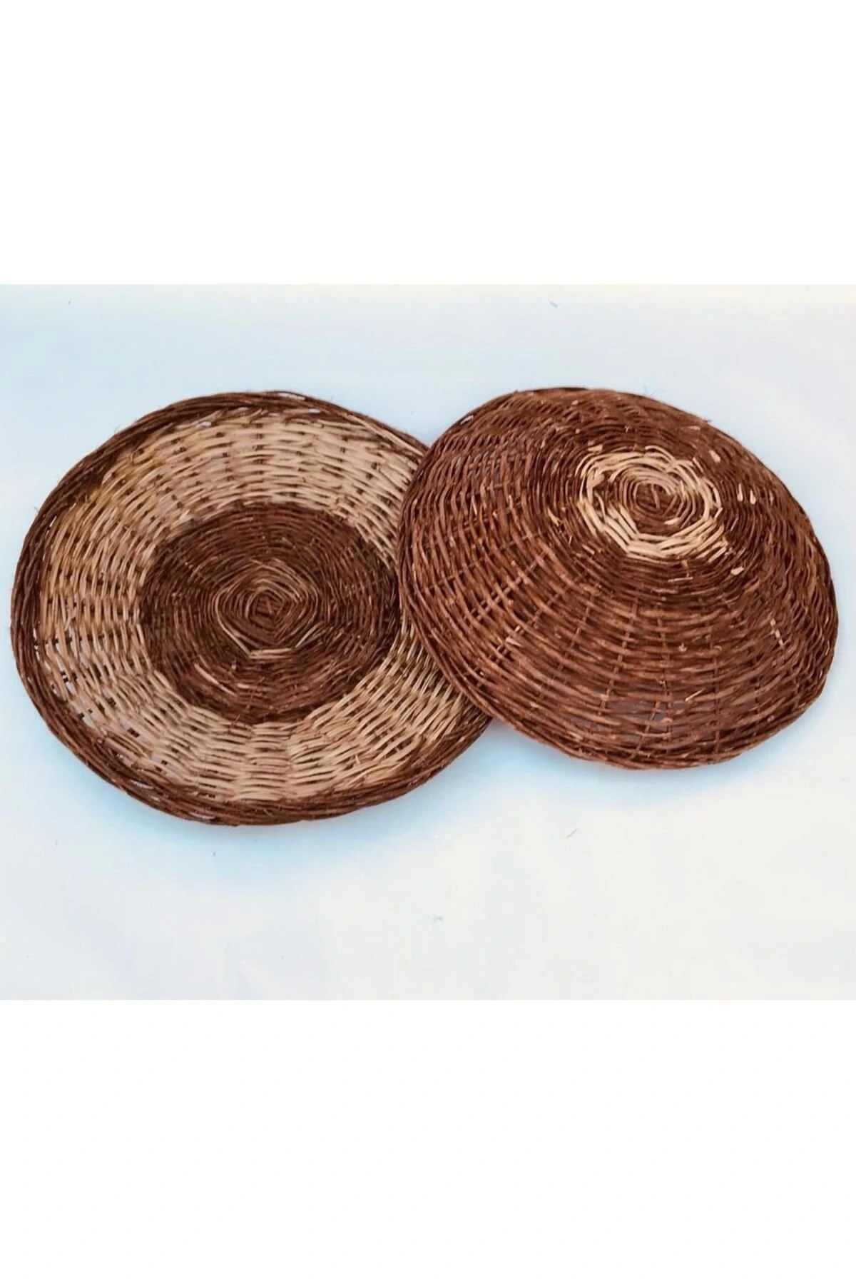 Clivia Hasır Duvar Tabağı, Duvar Süsü_2li set