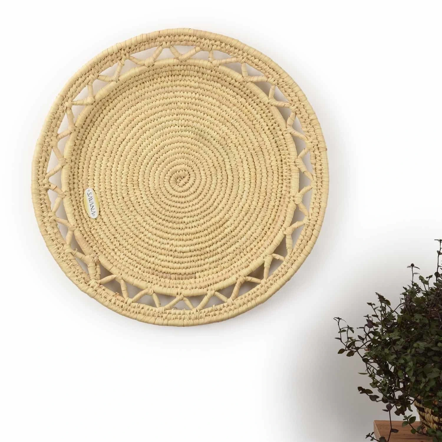 Cydonia Hasır Duvar Tabağı Orta Boy