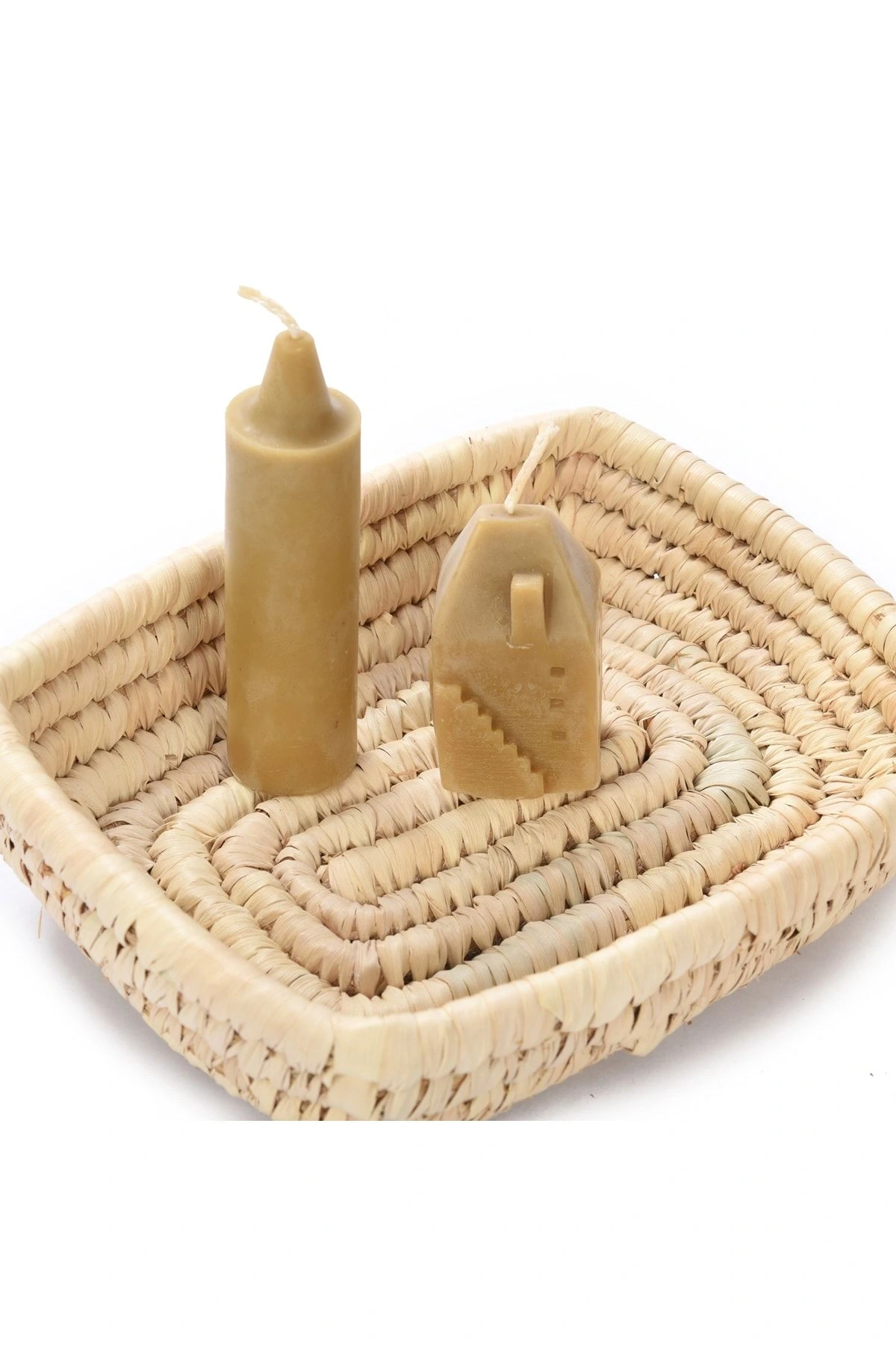 Deodora Hasır Dekoratif Tepsi Seti