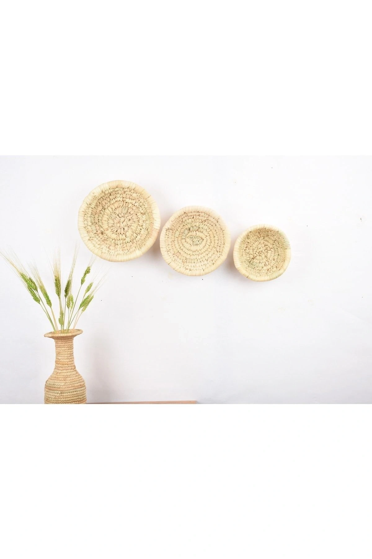 Dianella Hasır Duvar Tabağı Seti