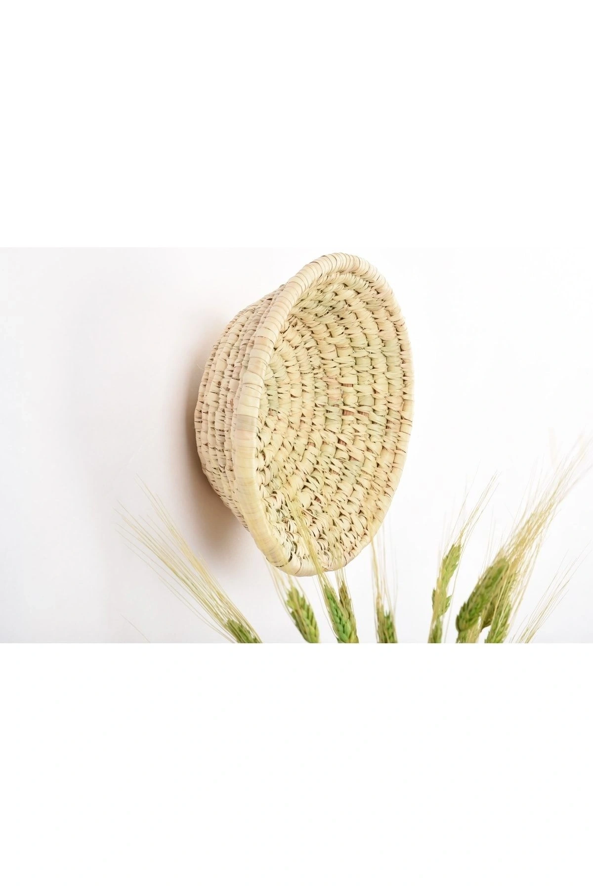 Dichondra Hasır Duvar Tabağı_ 25 Cm