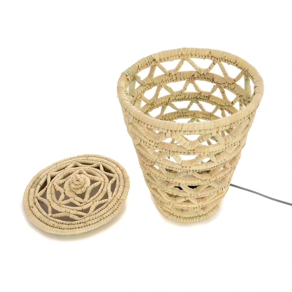 Fennel Hasır Yer Aydınlatma Büyük Boy