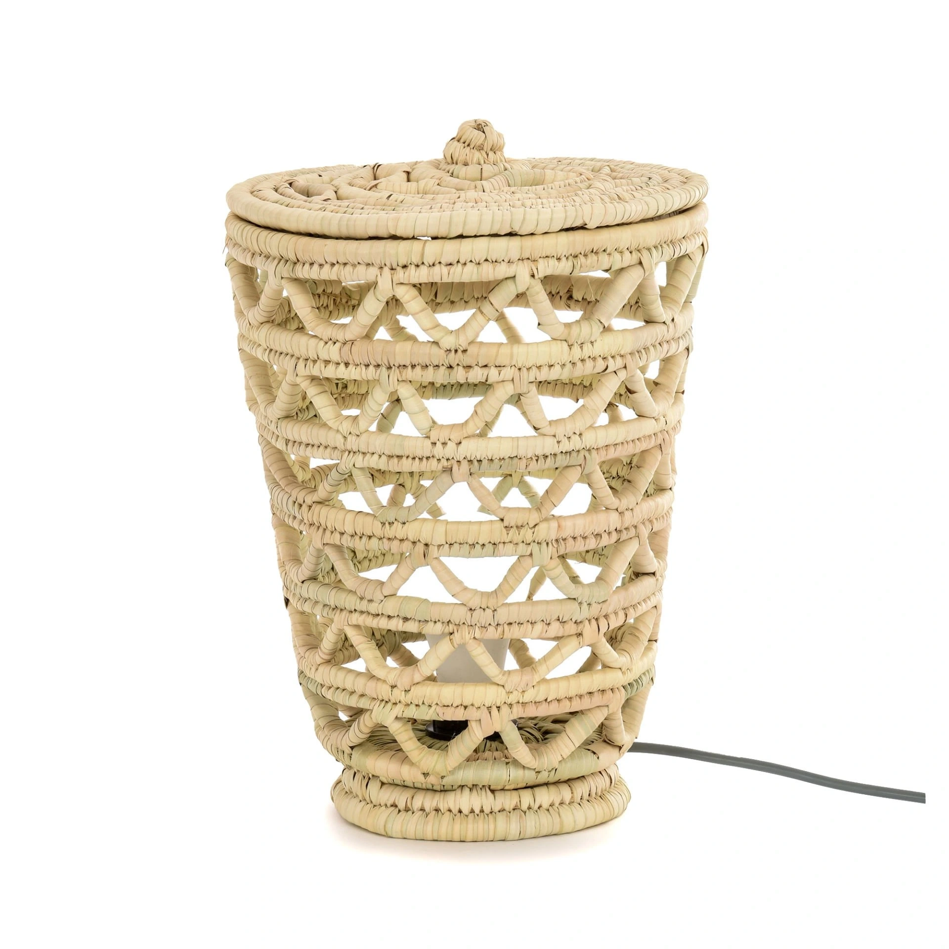 Fennel Hasır Yer Aydınlatma Büyük Boy