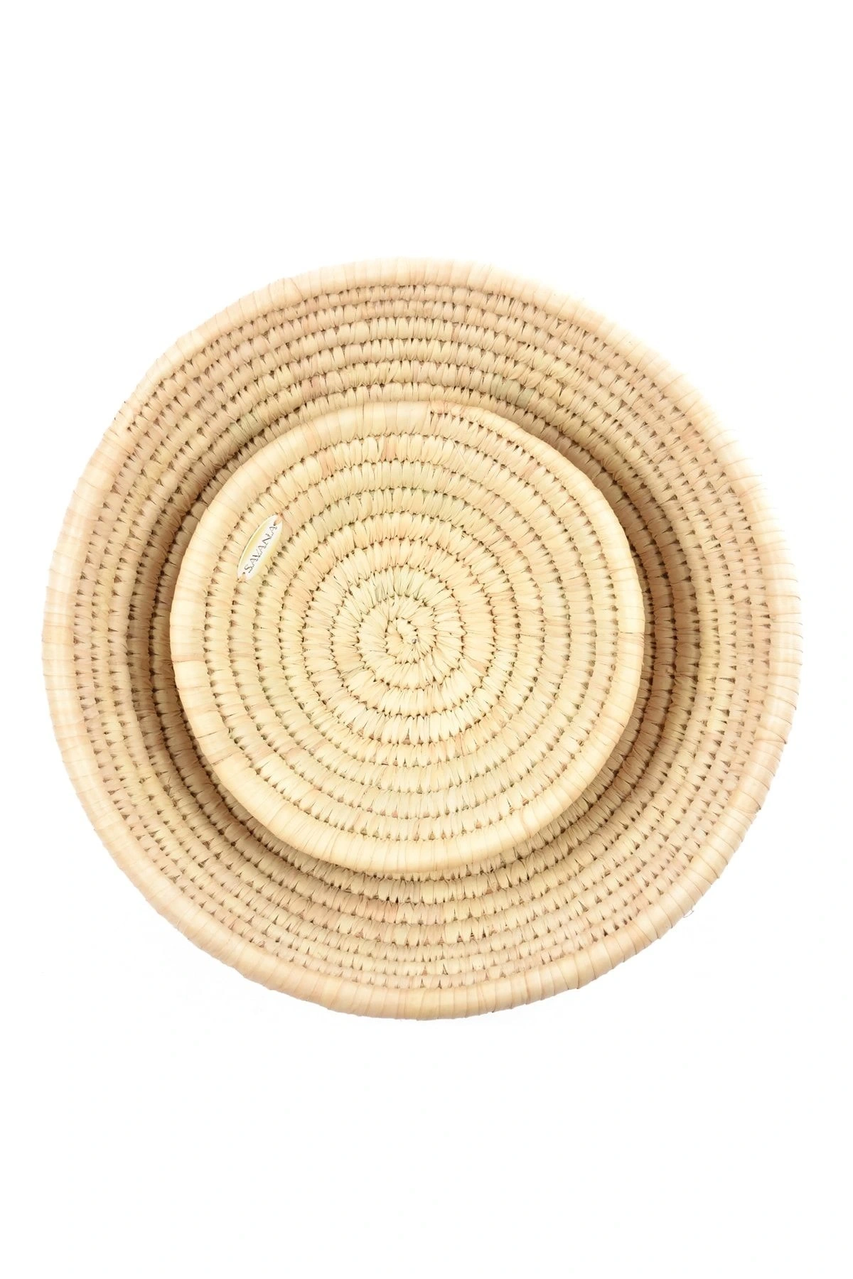 Festuca Hasır Duvar Tabağı _ 2li Set (30 & 40 Cm )