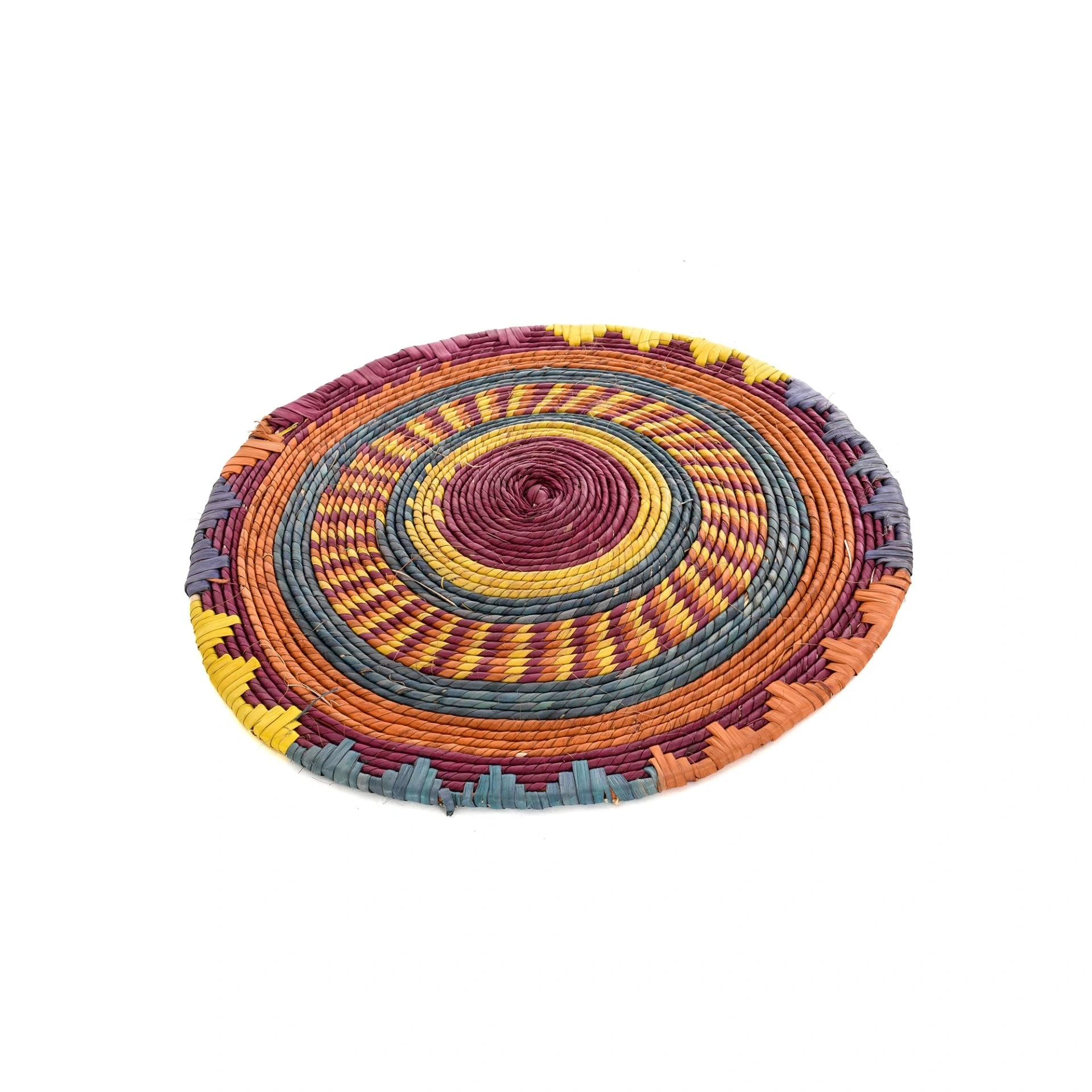 Gazanıa Hasır Duvar Tabağı_ 30 cm