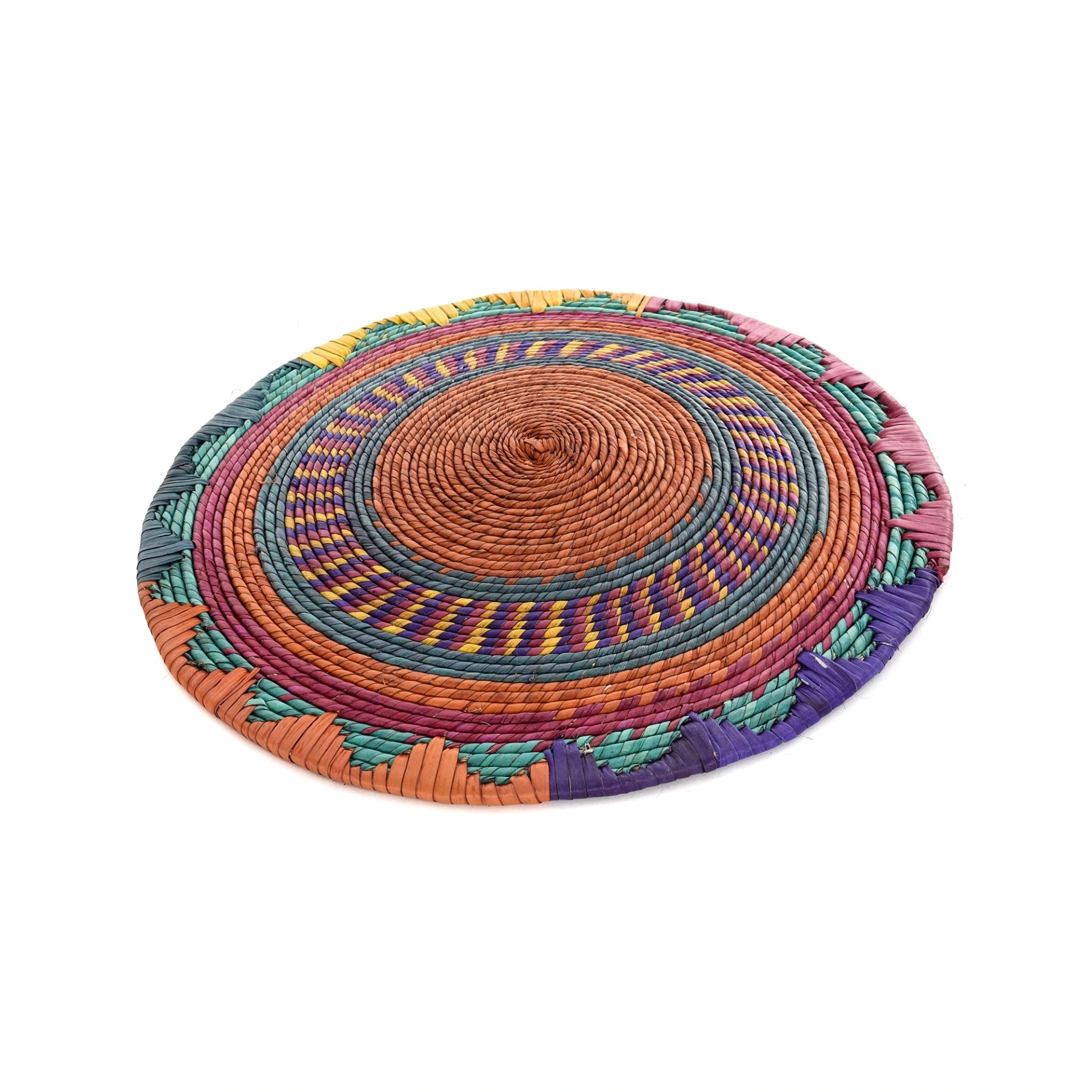 Gazanıa Hasır Duvar Tabağı_ 30 cm