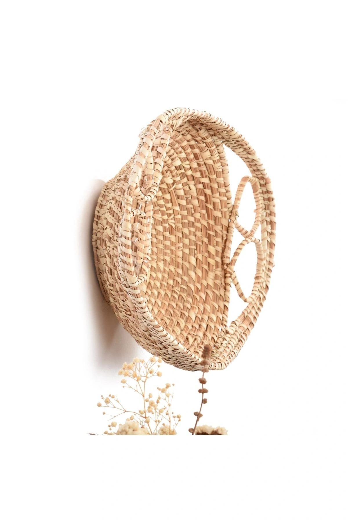 Kalanşo Hasır Duvar Tabağı