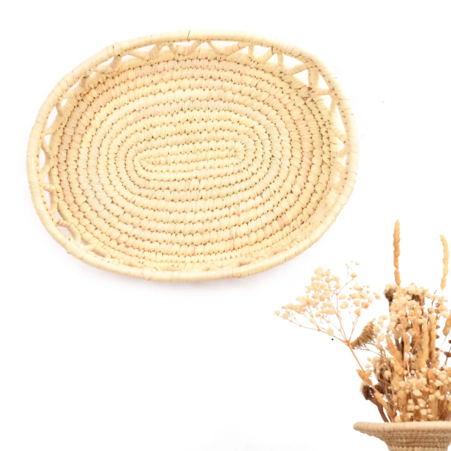 Maritima Hasır Duvar Tabağı Büyük Boy