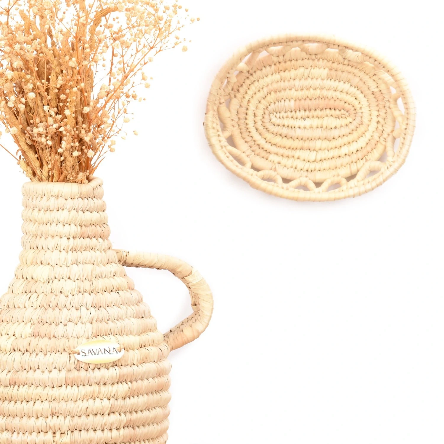 Maritima Hasır Duvar Tabağı Küçük Boy