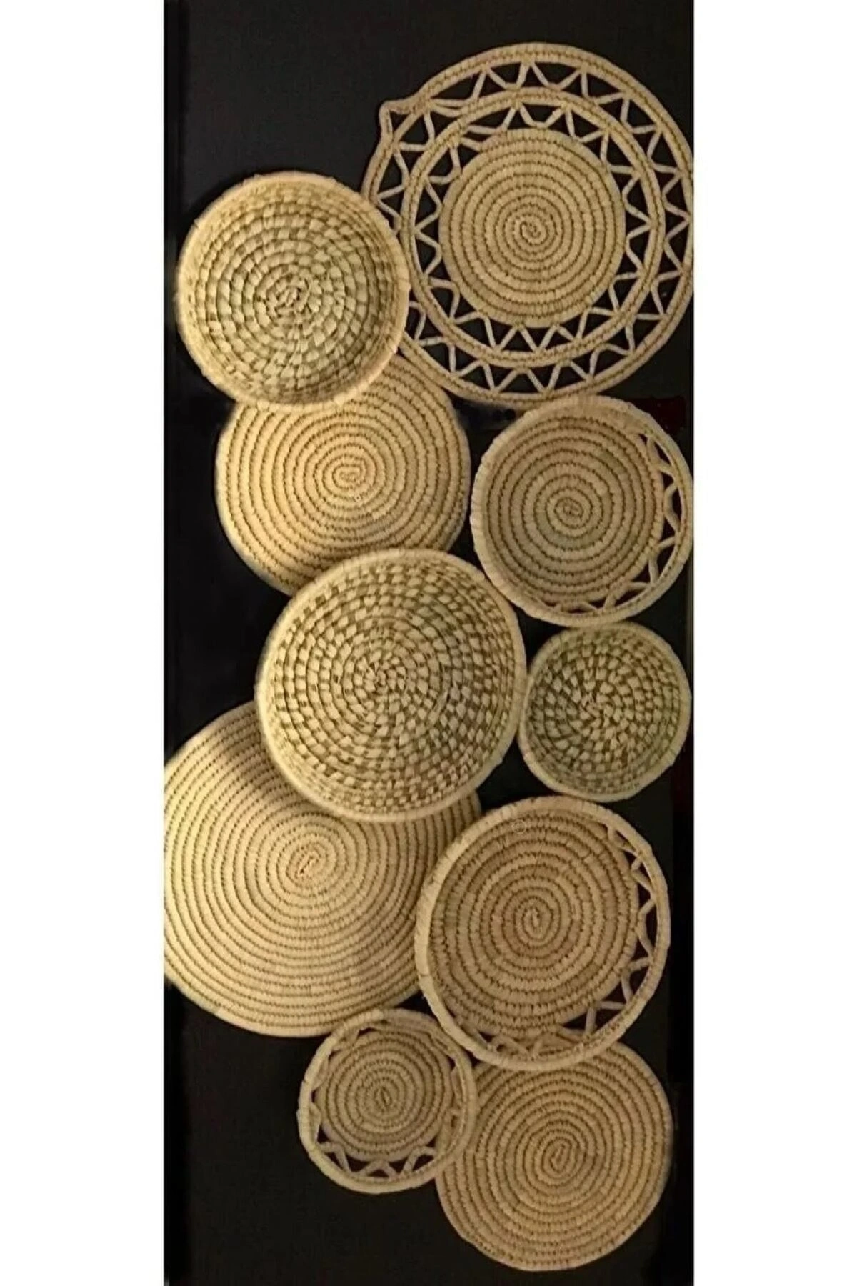 Melissa Duvar Tabağı _ 10lu Seti