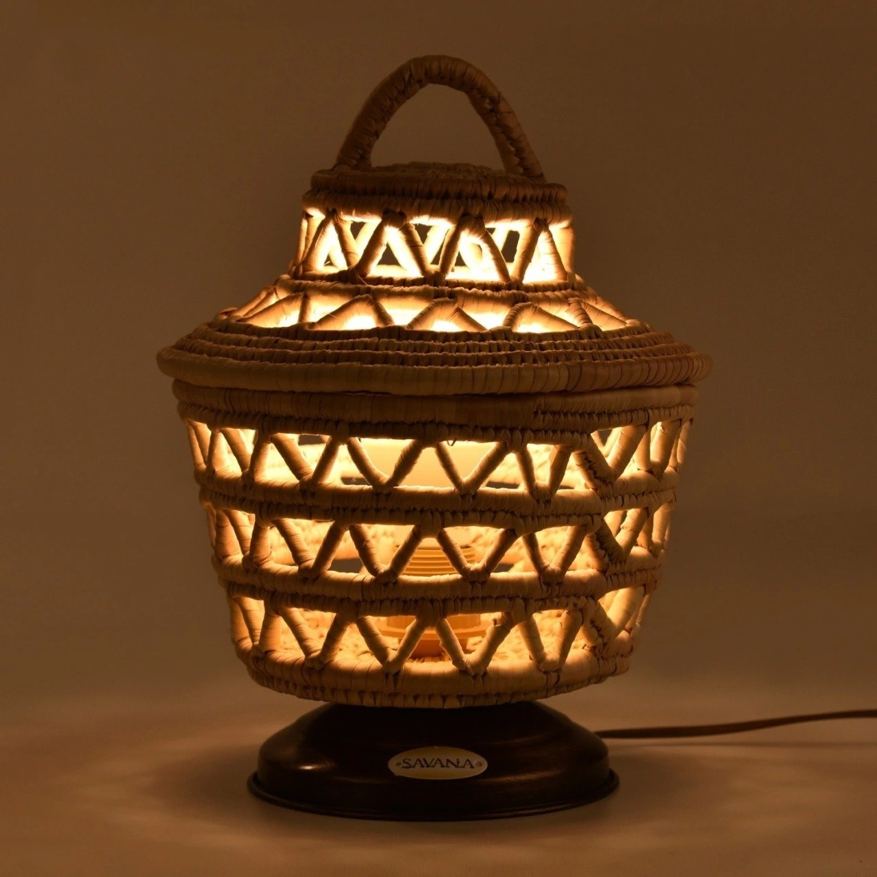 Mosi Hasır Masa Lambası