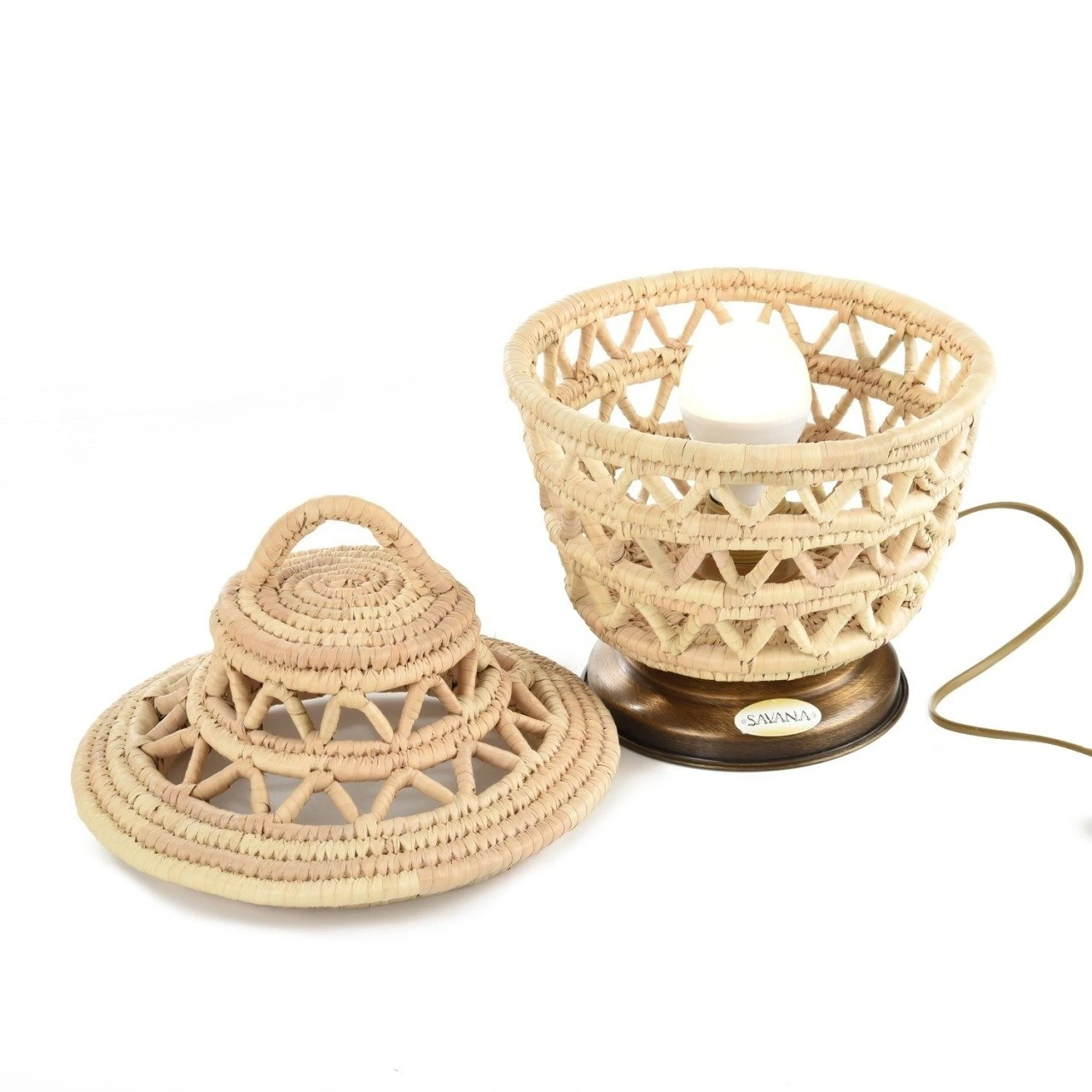 Mosi Hasır Masa Lambası