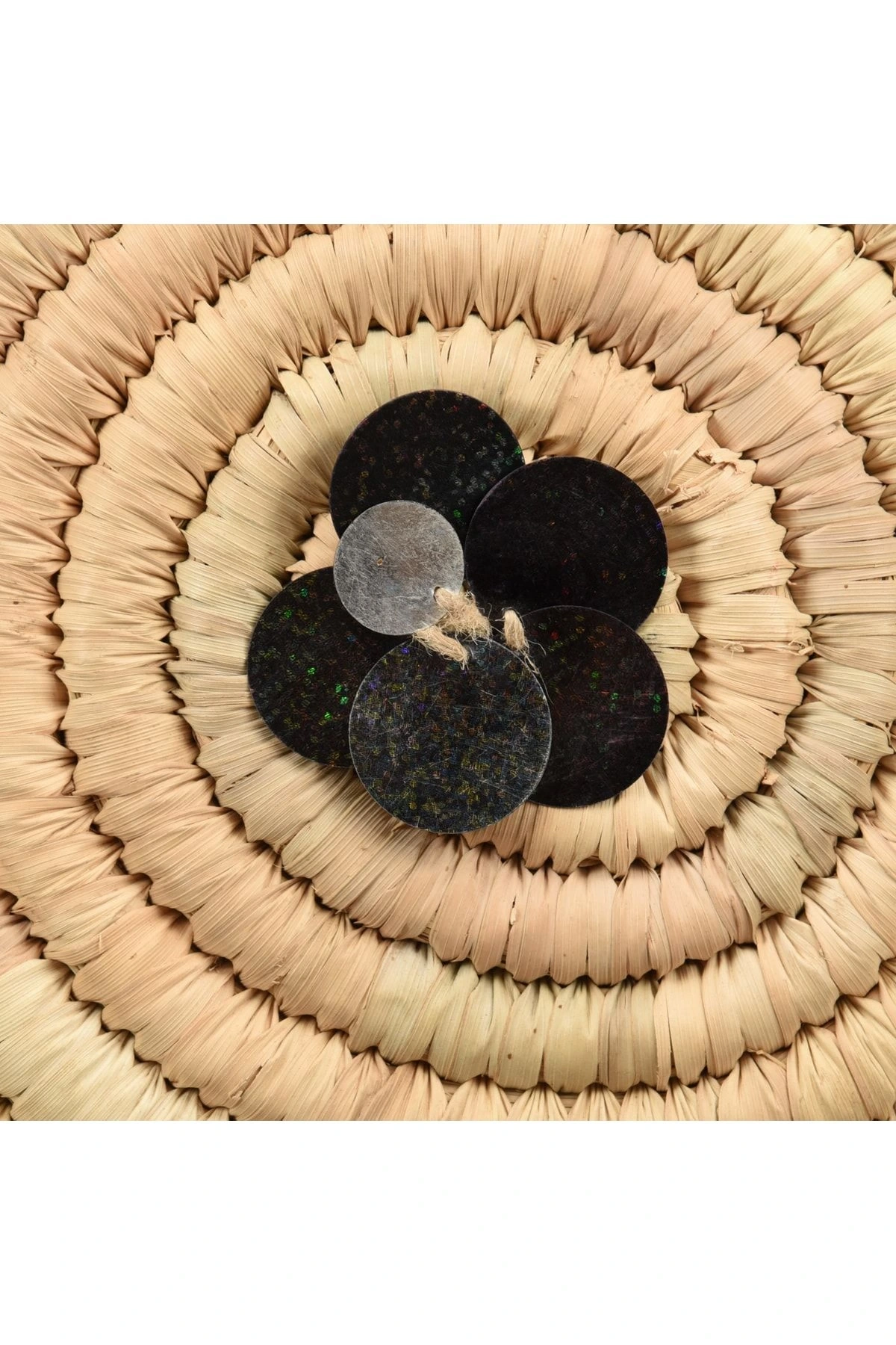 Nasinga Hasır Duvar Süsü _ Çap 100 Cm