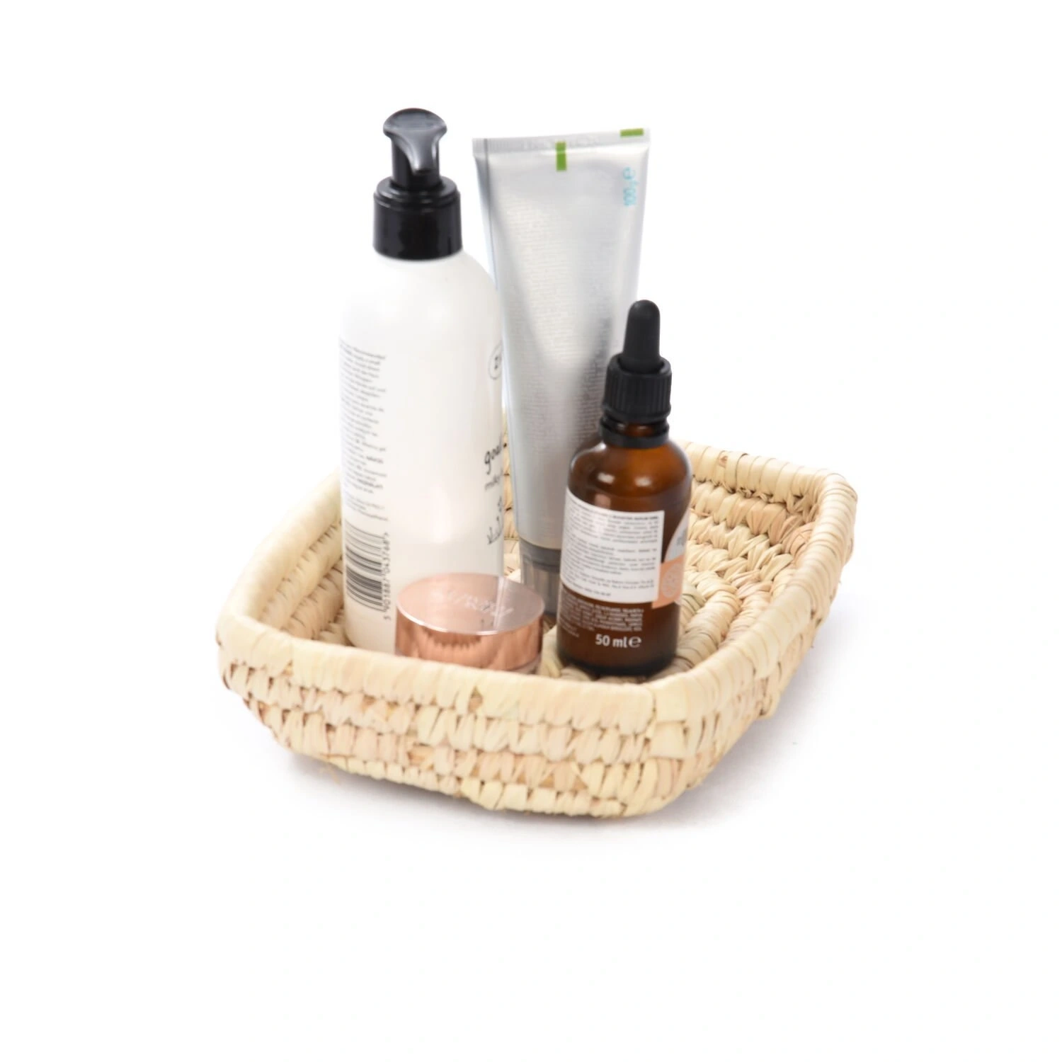 Natal Hasır Tepsi Küçük Boy_ 20 cm