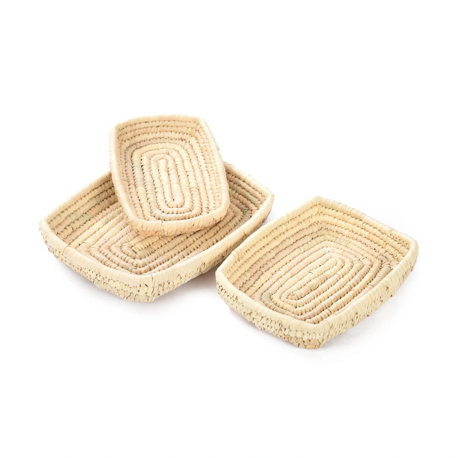 Natal Hasır Tepsi Küçük Boy_ 20 cm