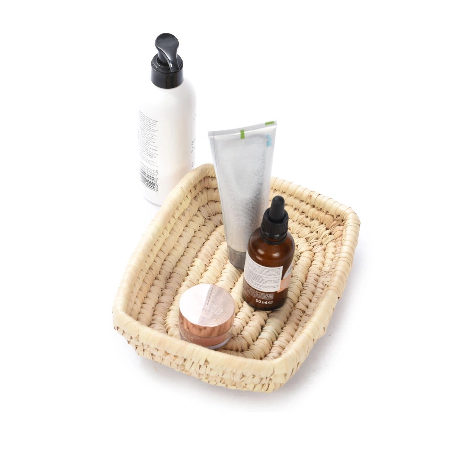 Natal Hasır Tepsi Seti - 3lü  (20-25-30 cm)