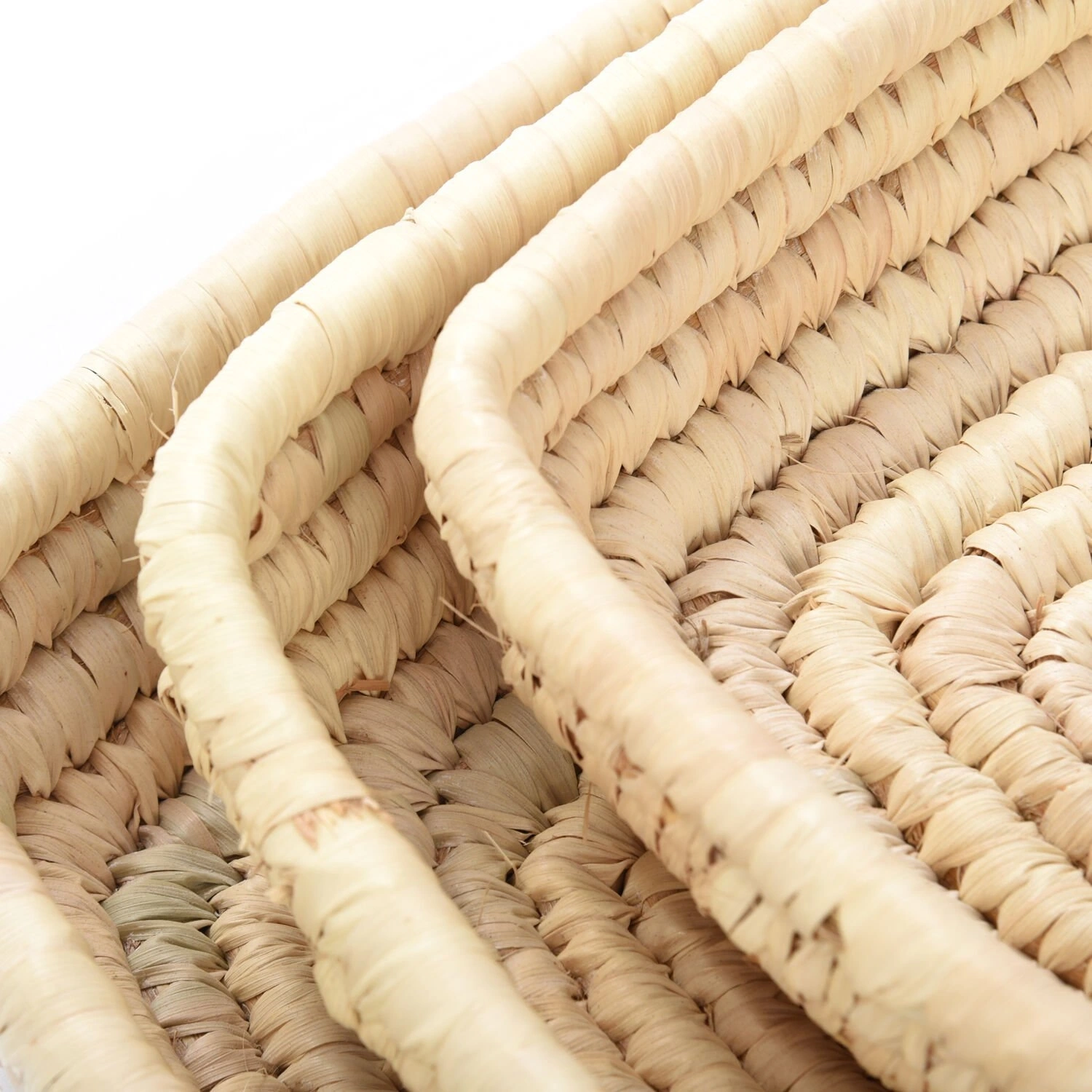 Natal Hasır Tepsi Seti - 3lü  (20-25-30 cm)