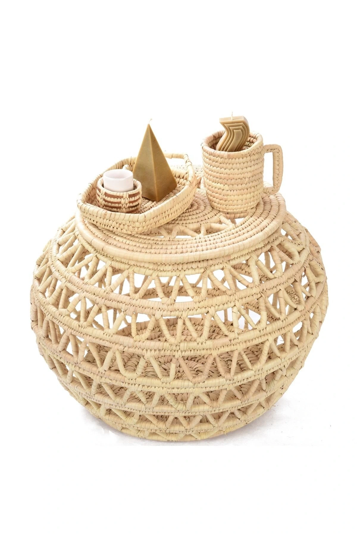 Pentzia Hasır Sehpa