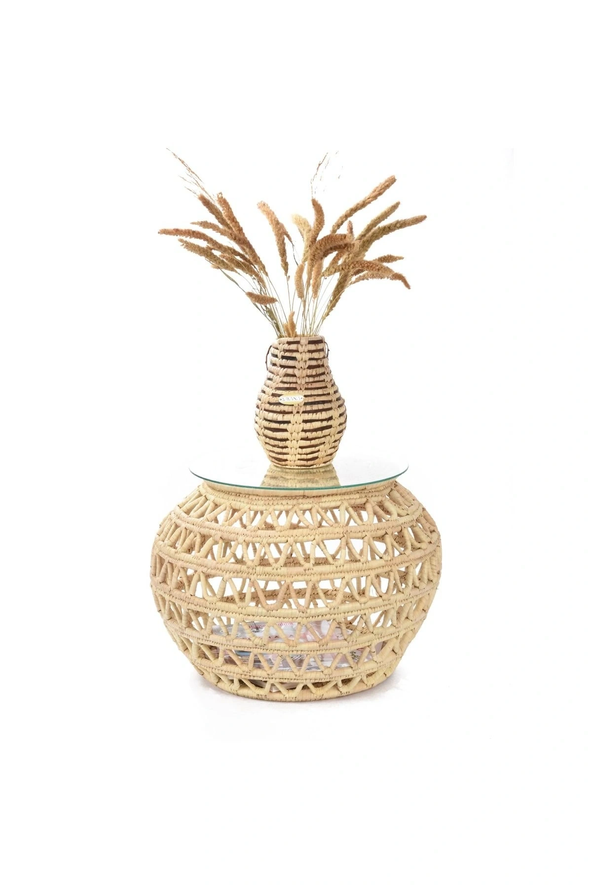 Pentzia Hasır Sehpa