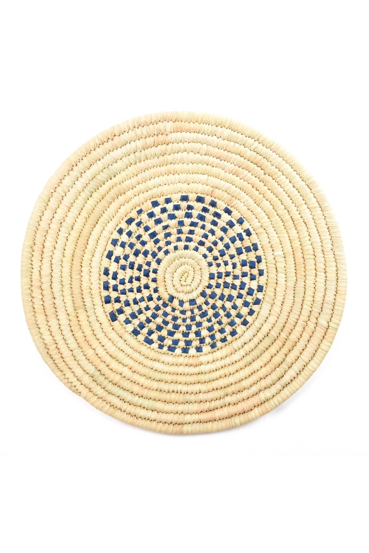 Phoenix Hasır Duvar Süsü_ 40 Cm _ Mavi