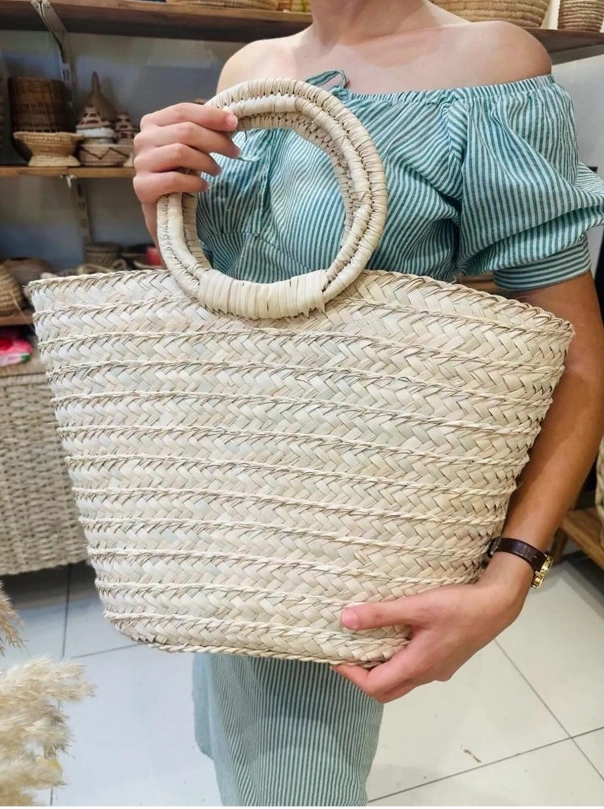 PINUS Palmiye Hasır Çanta