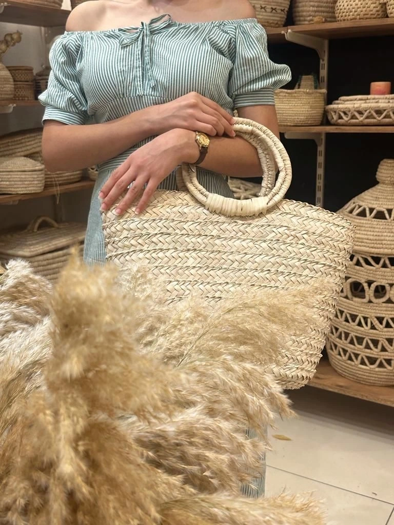 PINUS Palmiye Hasır Çanta