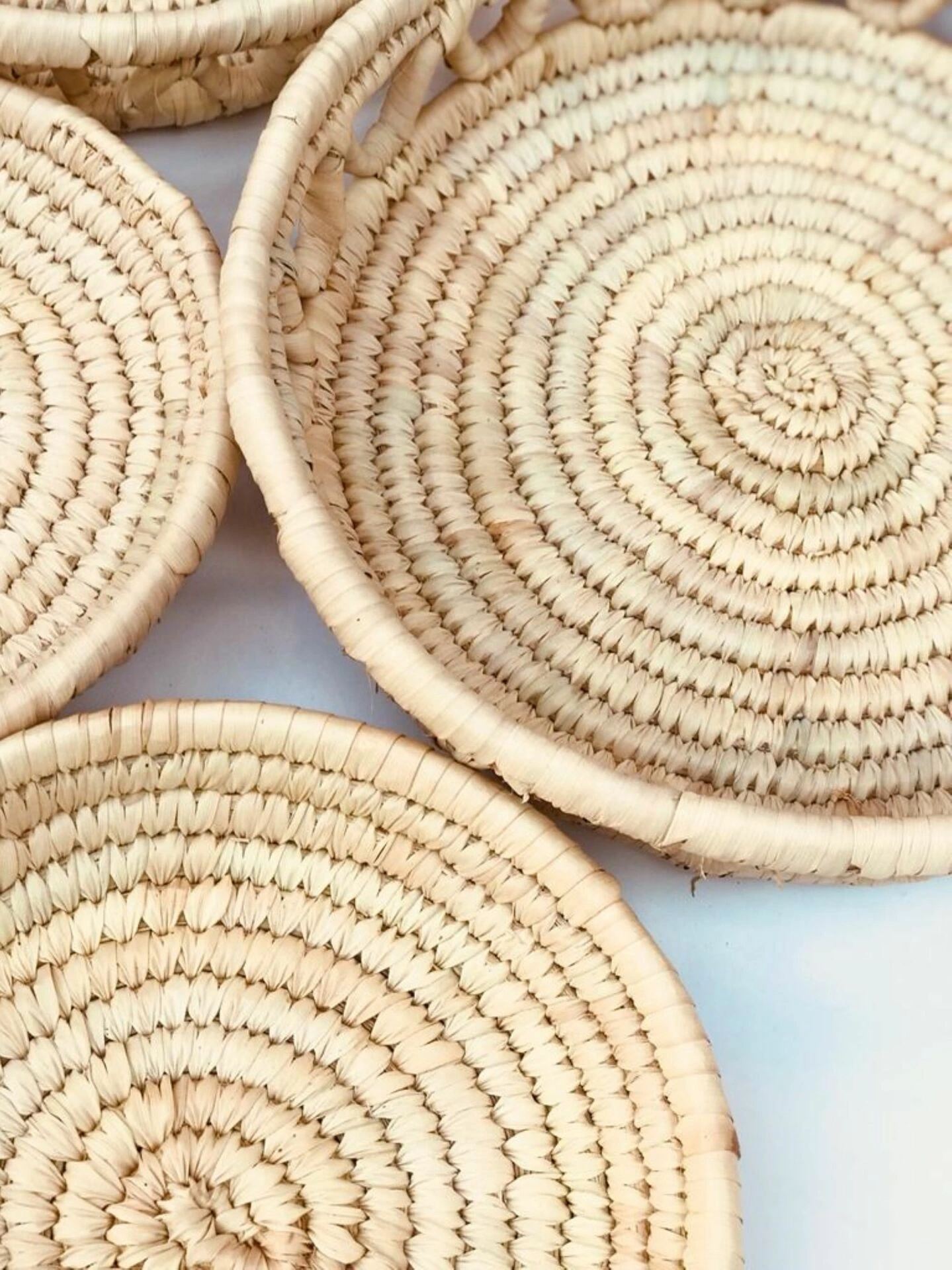 Prickly Hasır Duvar Tabağı Seti_ 6lı set