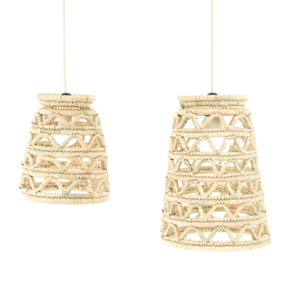 Reed Hasır Tavan Aydınlatma Seti