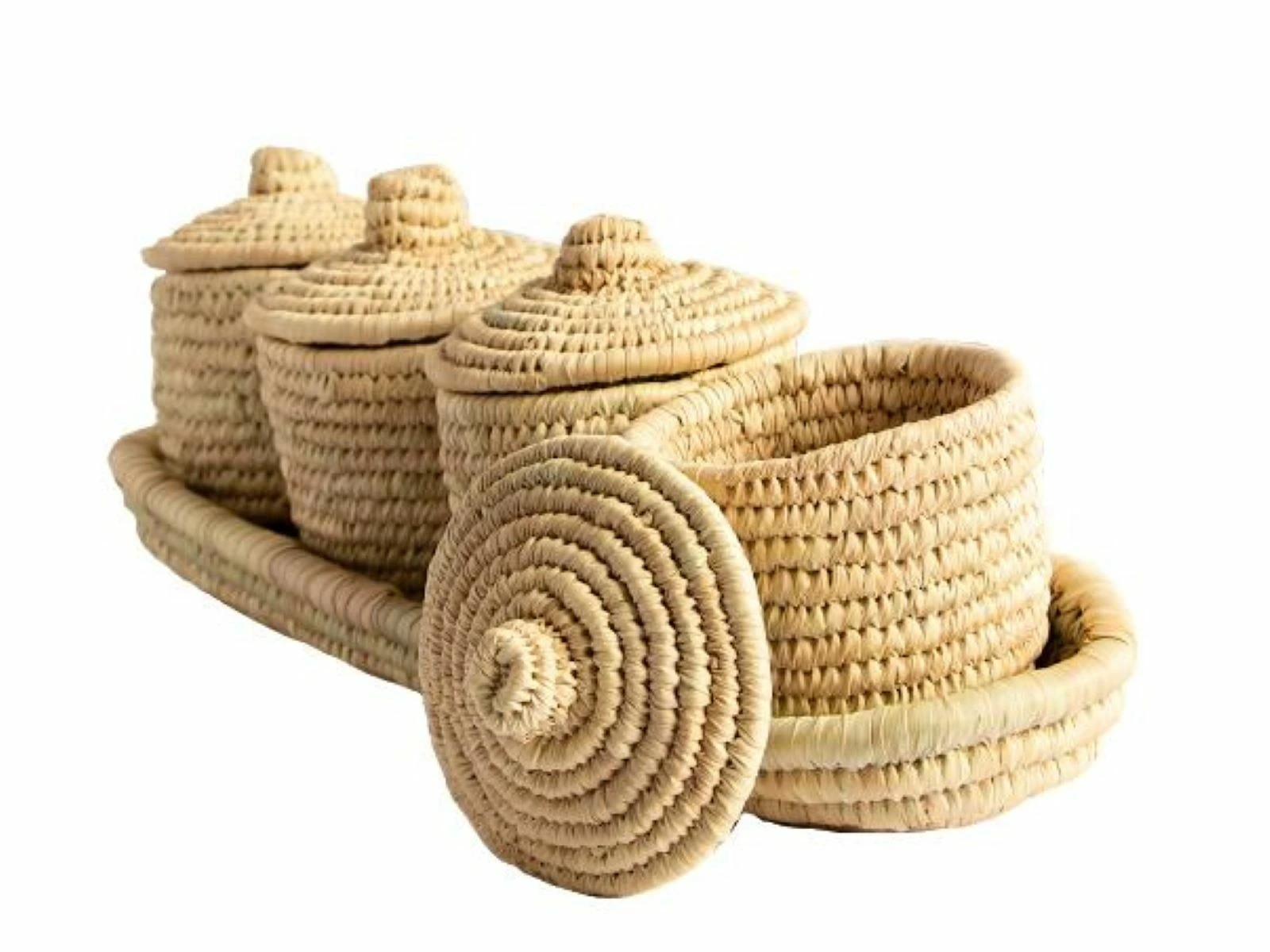 Robinia Hasır Kutu 4lü set