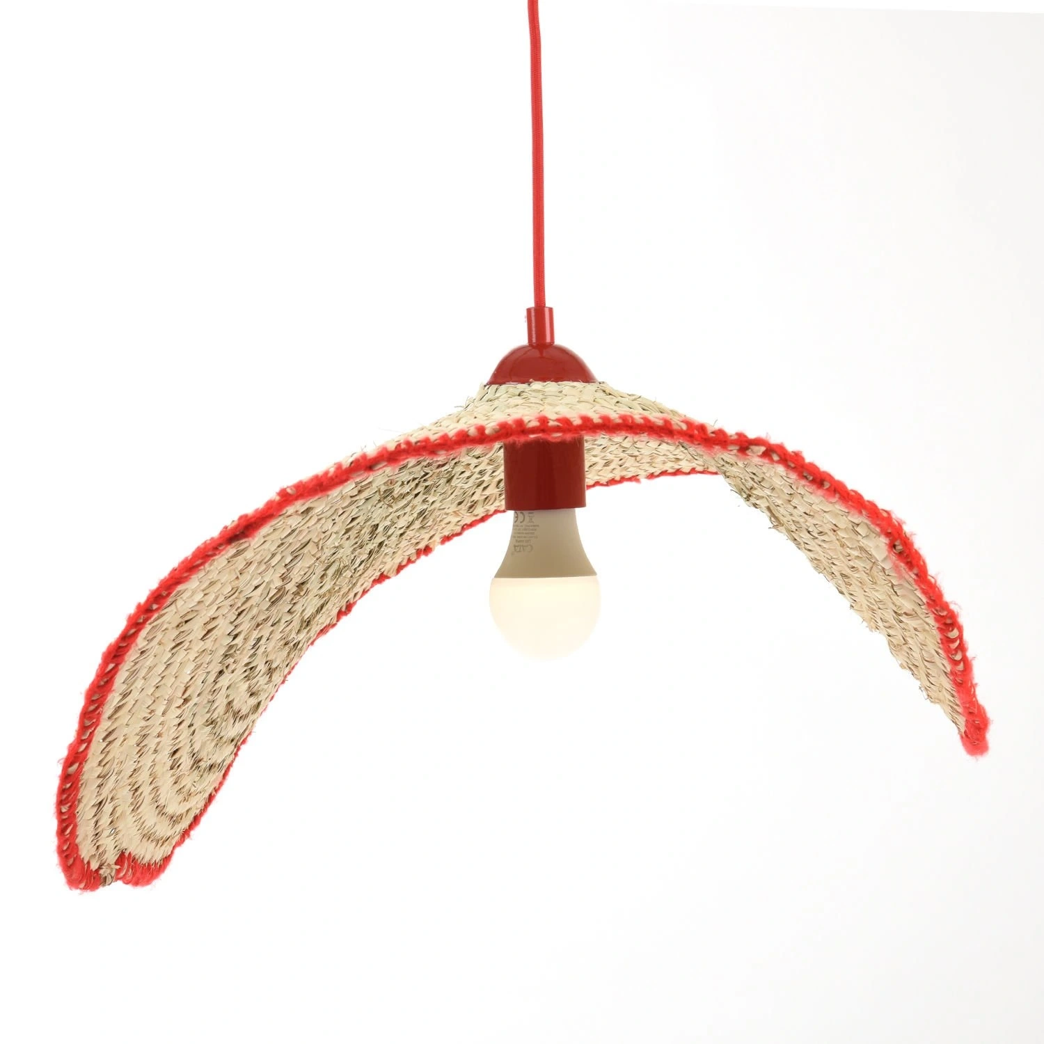 Rose Hasır Tavan Aydınlatma