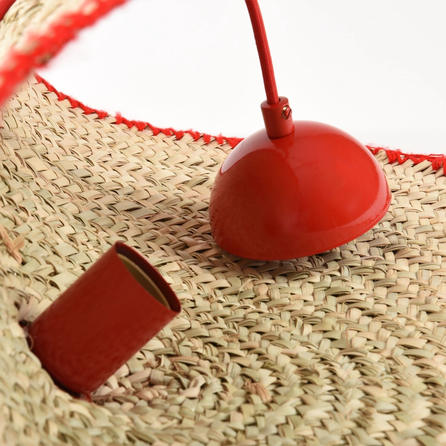 Rose Hasır Tavan Aydınlatma