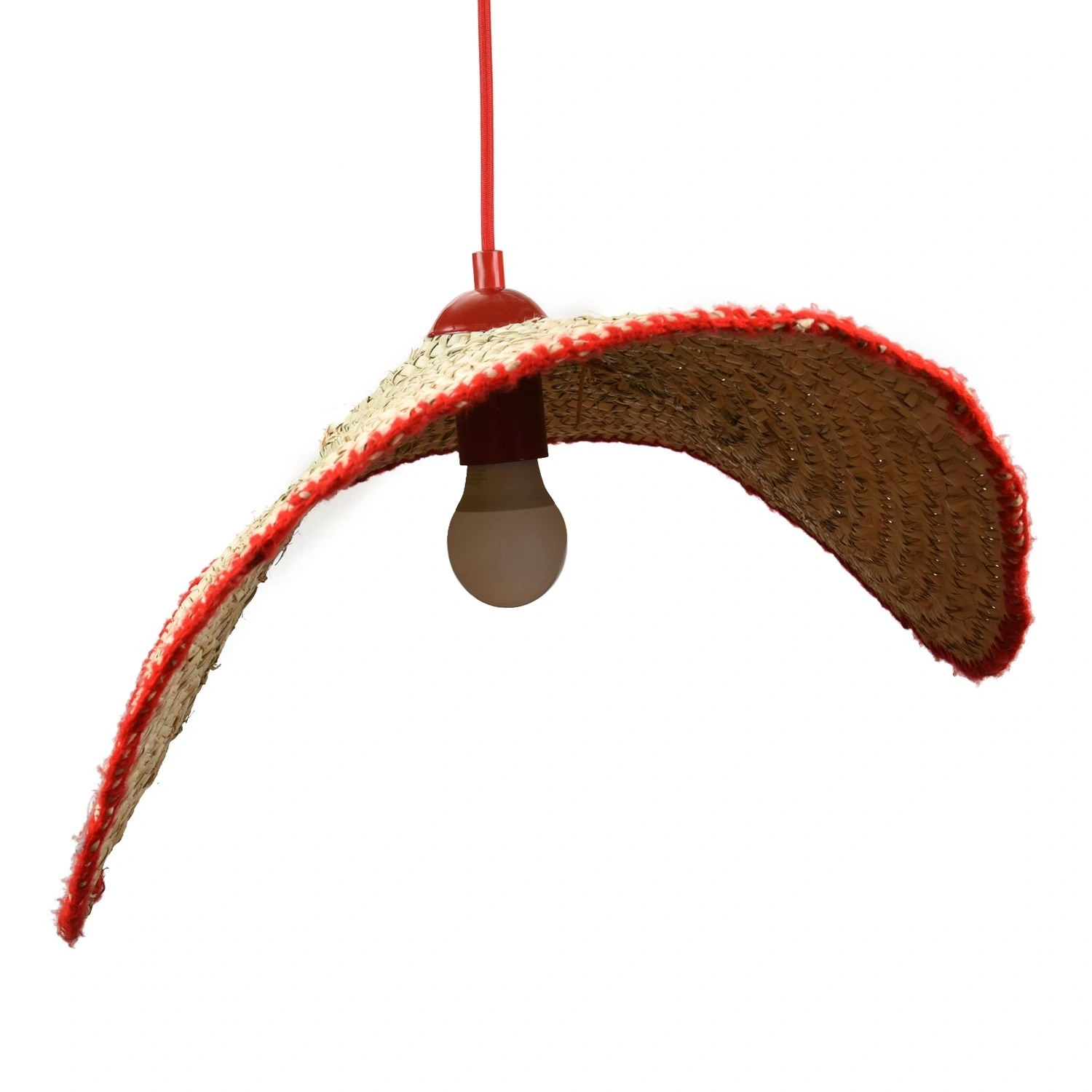 Rose Hasır Tavan Aydınlatma