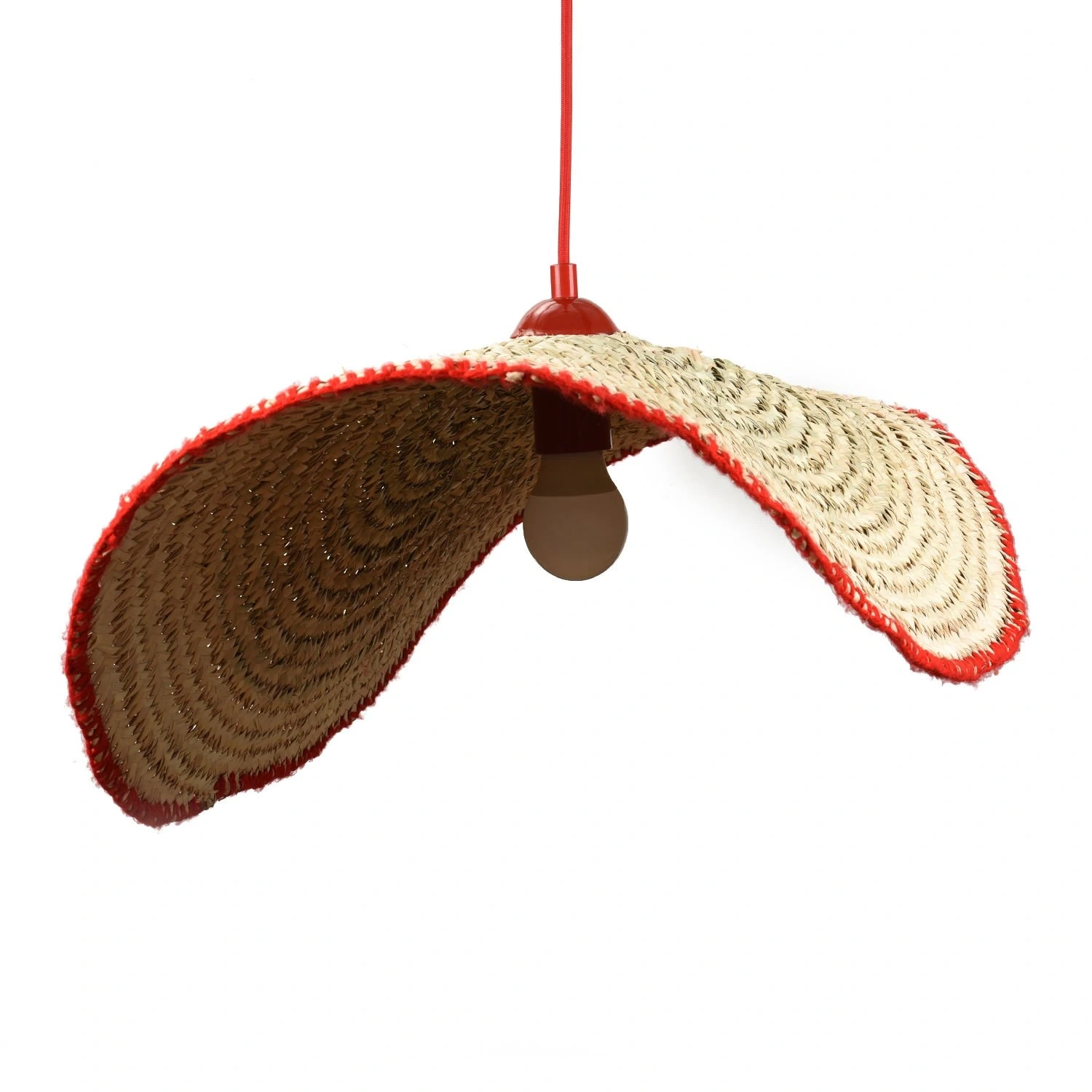 Rose Hasır Tavan Aydınlatma