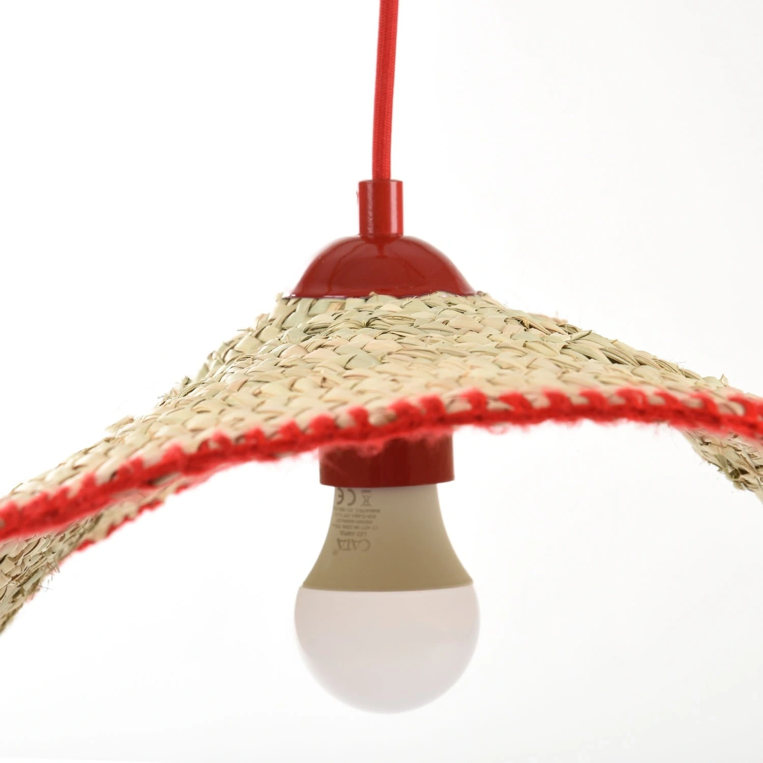 Rose Hasır Tavan Aydınlatma