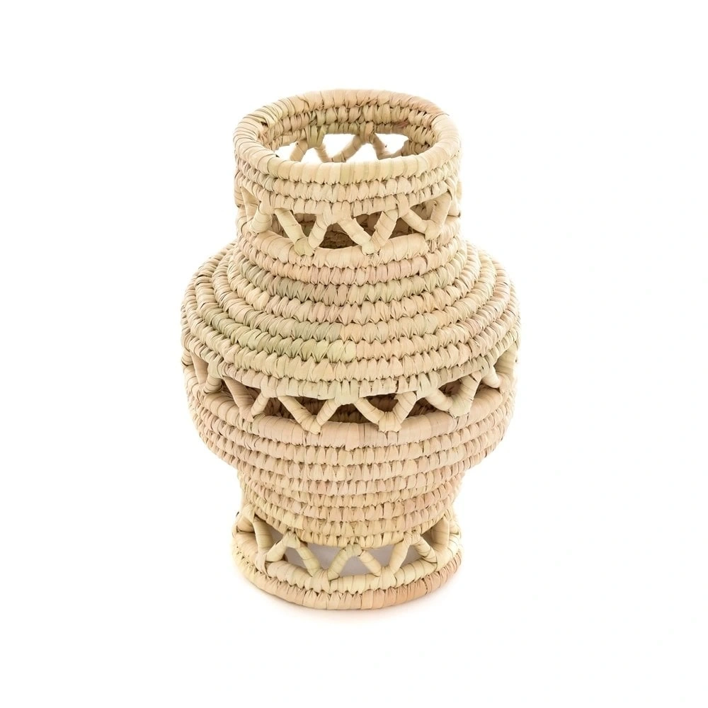 Saffron Hasır Vazo Küçük Boy