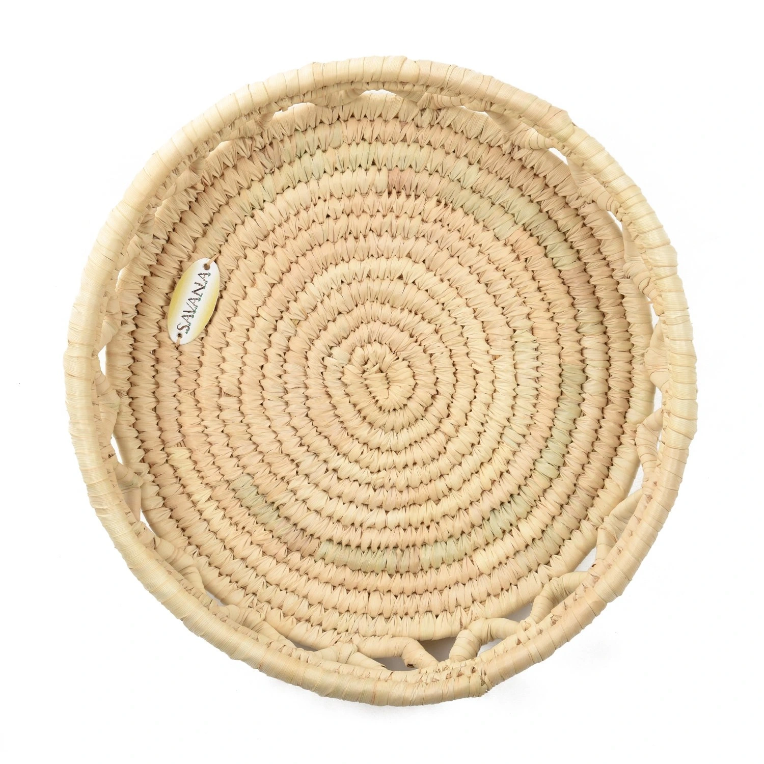 Salvia Hasır Duvar Tabağı Büyük Boy