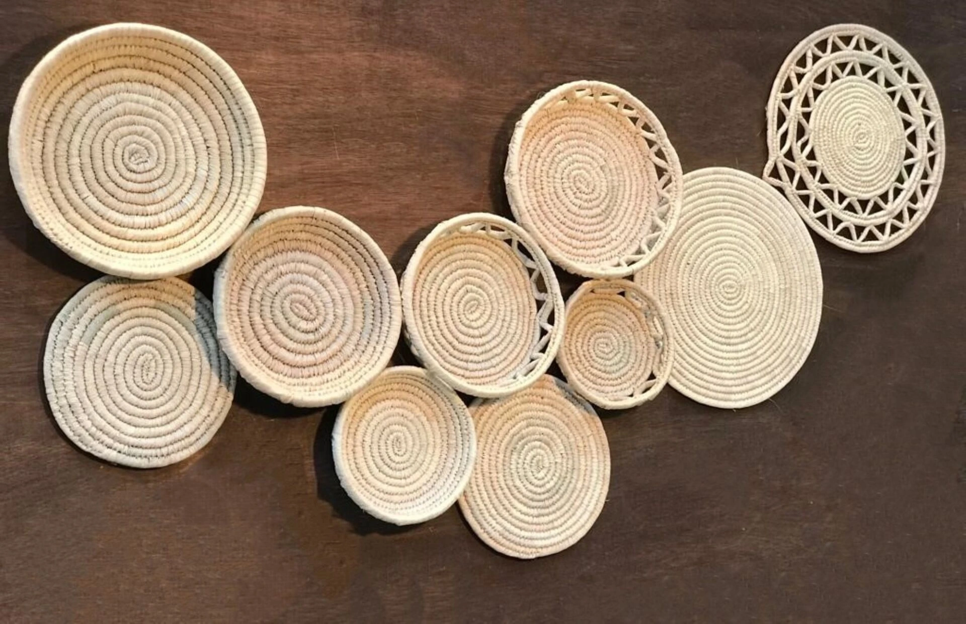 Sophia Duvar Tabağı ve Süsü Seti_ 10lu set