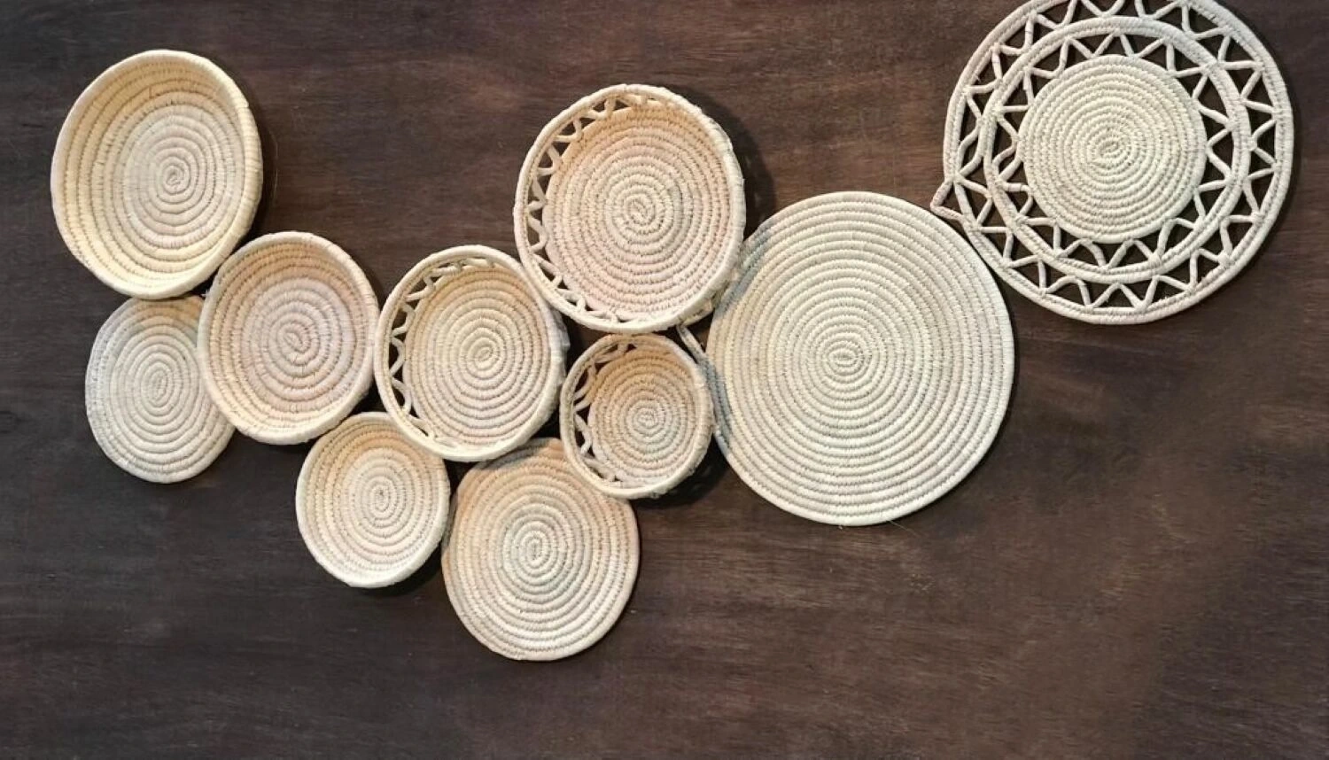 Sophia Duvar Tabağı ve Süsü Seti_ 10lu set