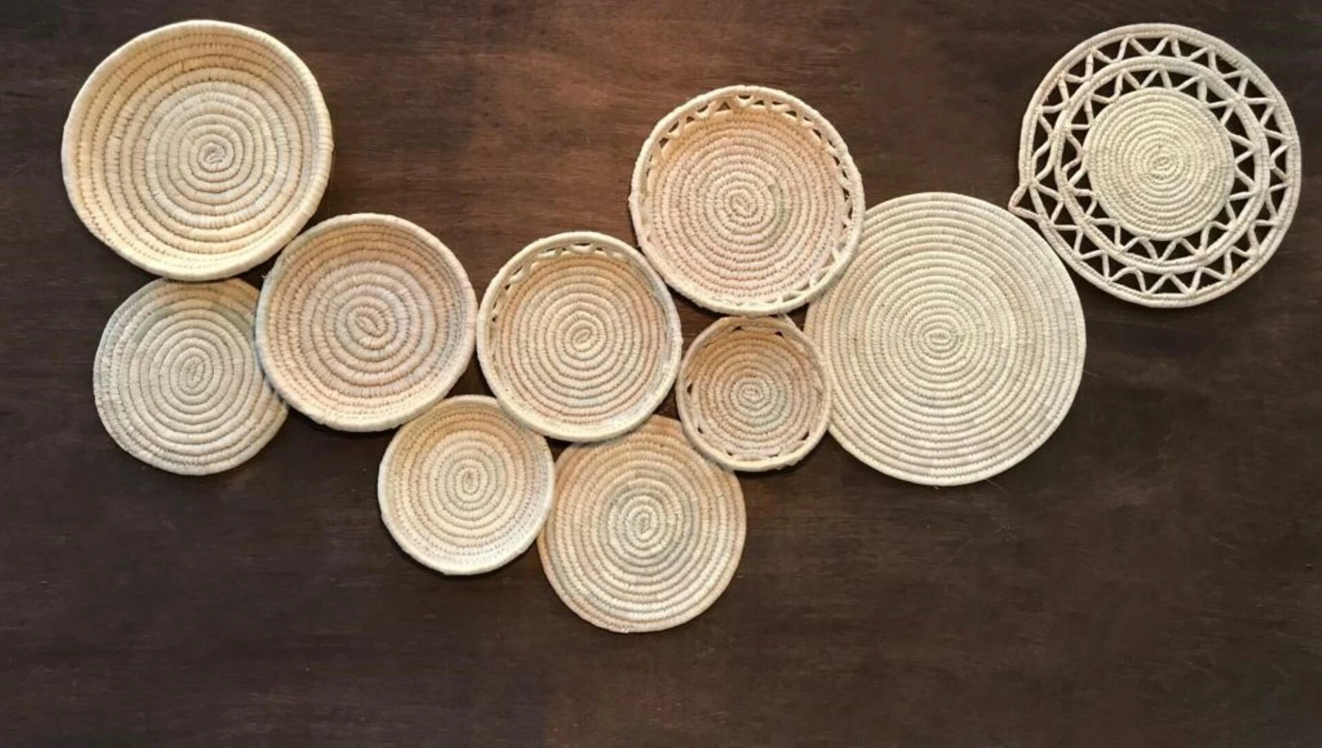 Sophia Duvar Tabağı ve Süsü Seti_ 10lu set