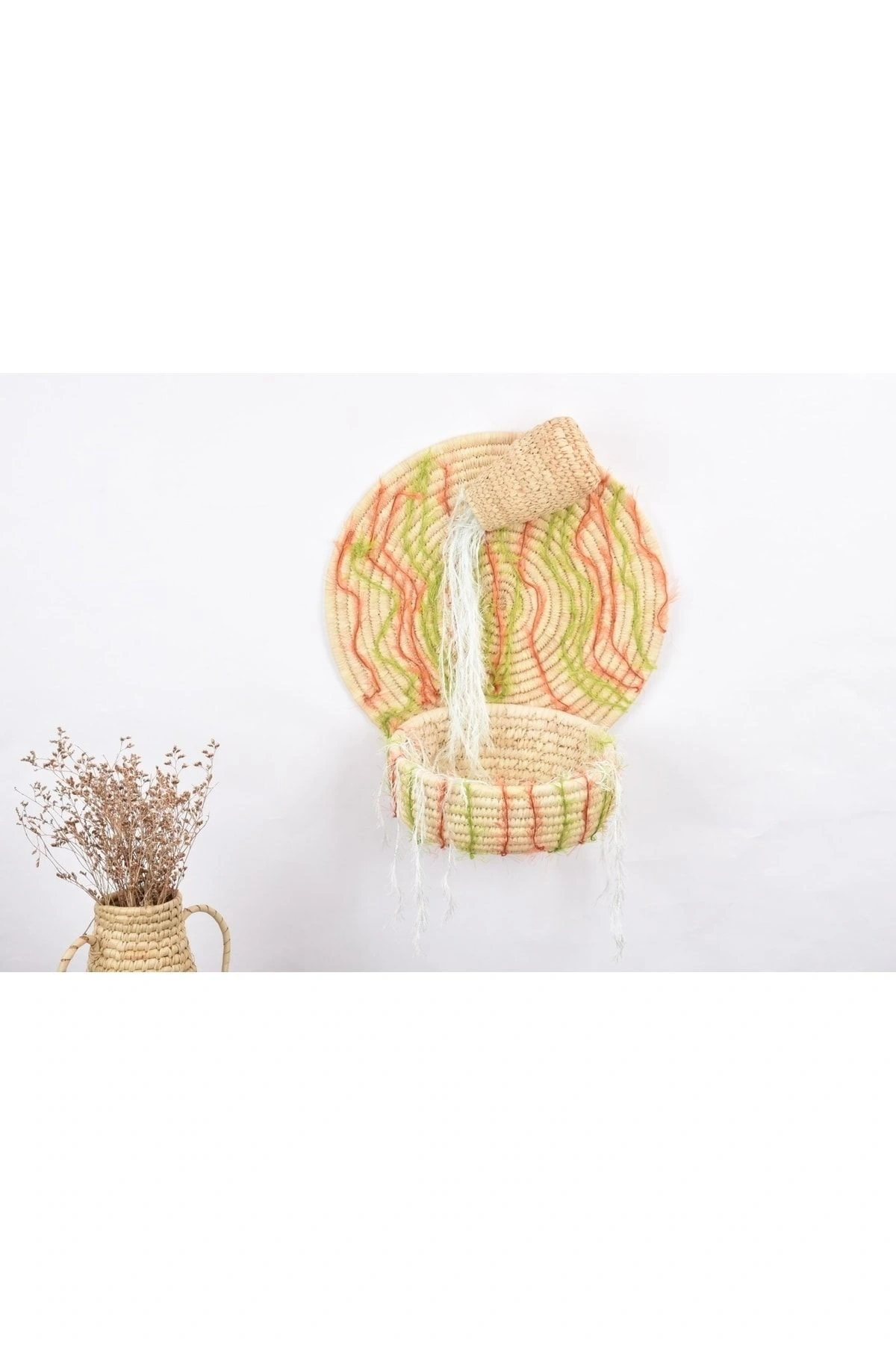 Urtica Hasır Duvar Süsü _ 40 Cm