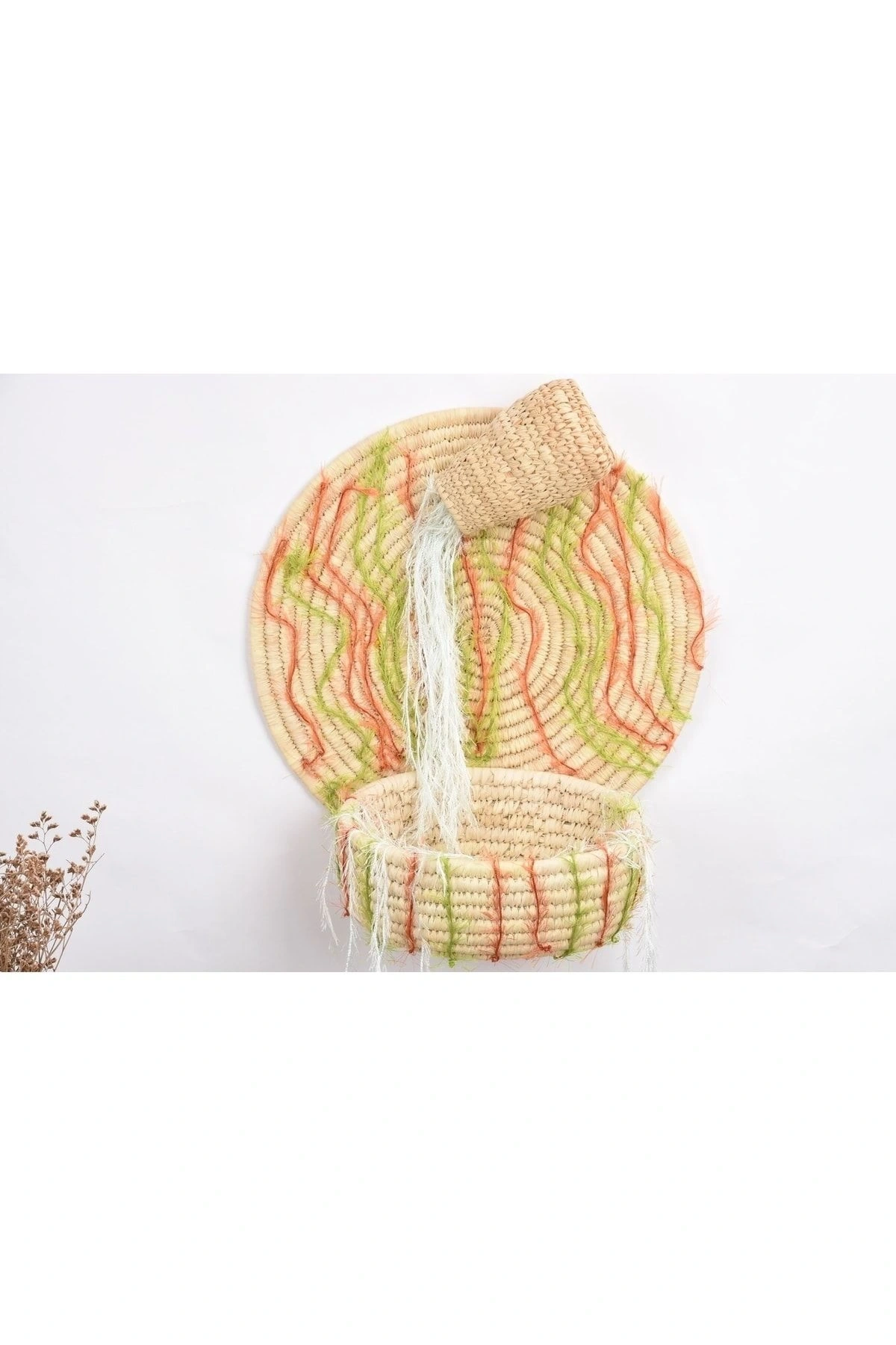 Urtica Hasır Duvar Süsü _ 40 Cm