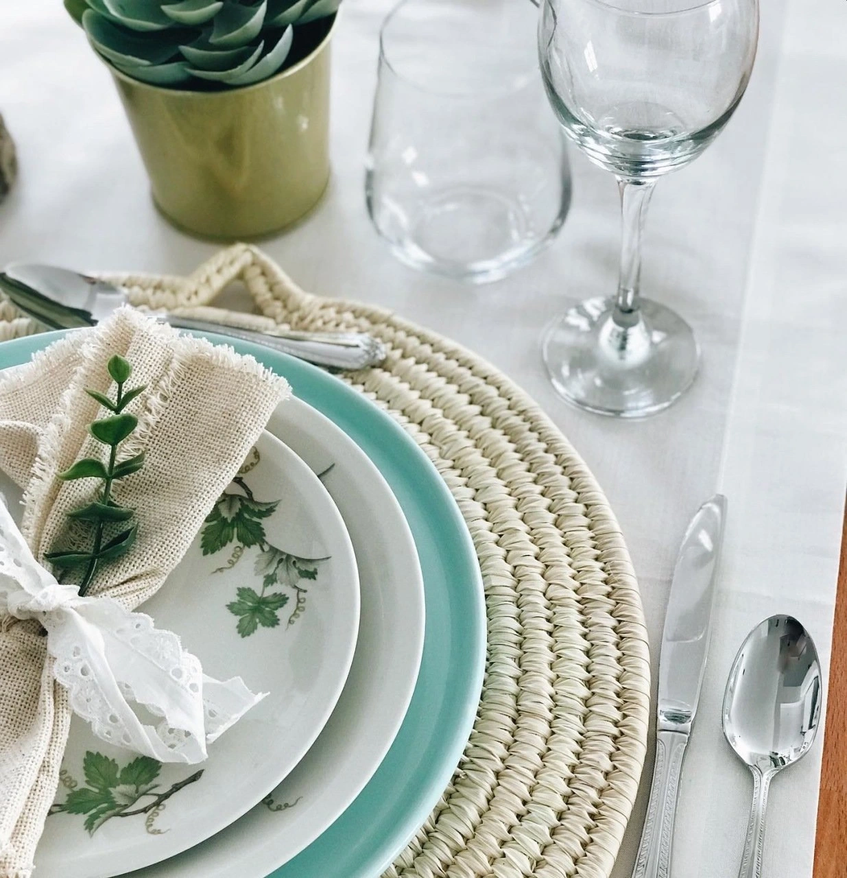 Veltheimia Hasır Supla Seti_ 6lı set