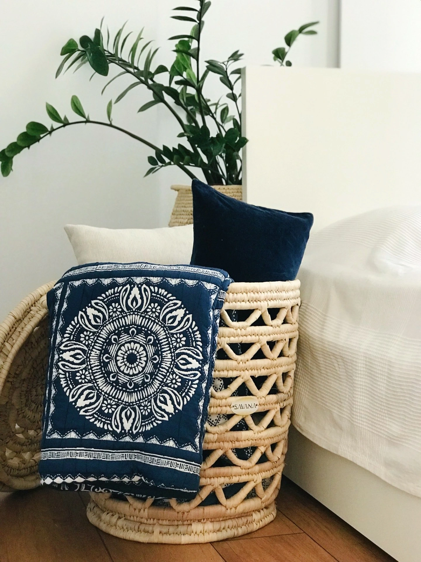 Vervain Hasır Sepet (50X50 cm)