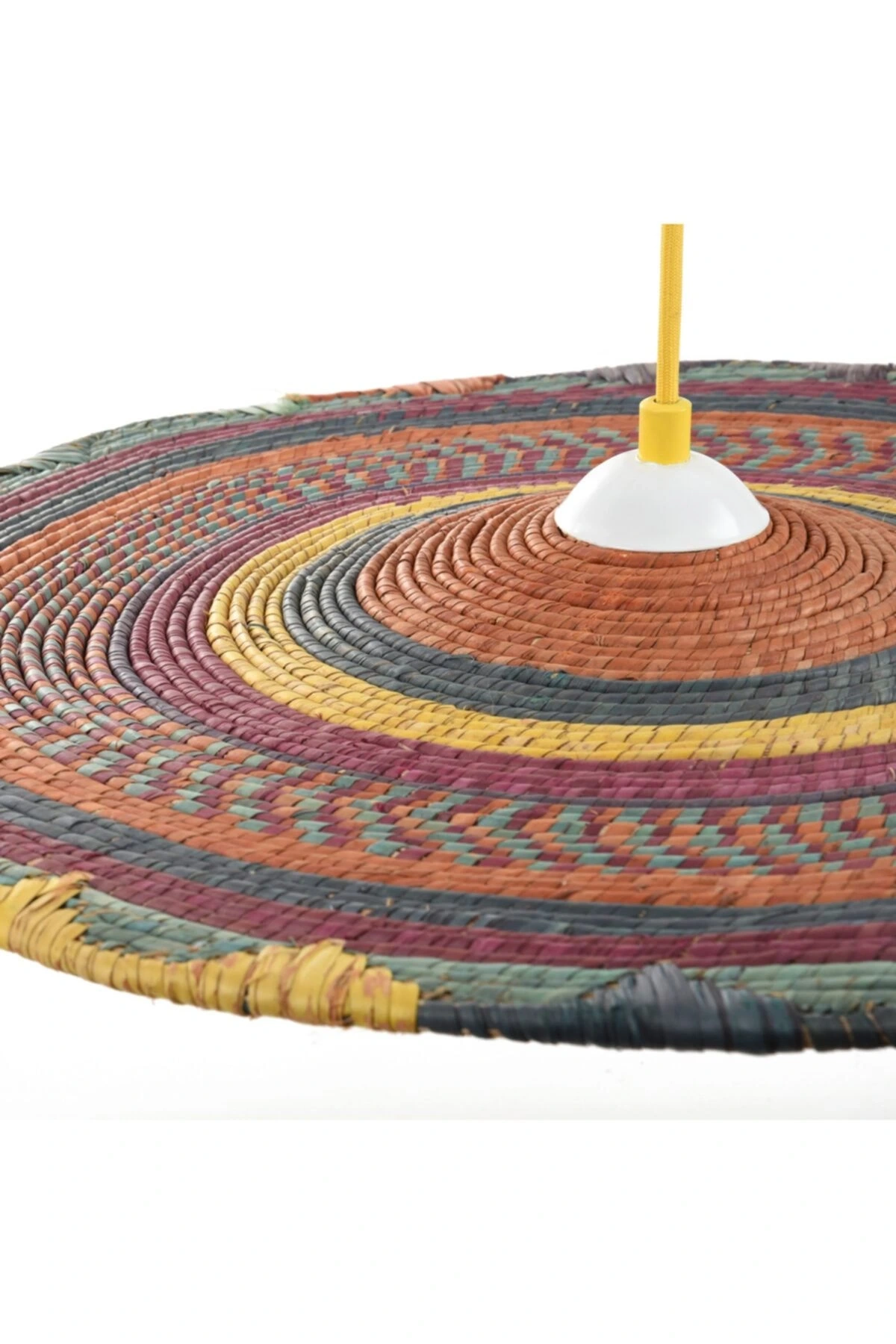 Violet Hasır Tavan Aydınlatma