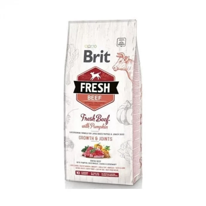 Brit Fresh Sığır Etli ve Balkabaklı Yavru Köpek Maması 12 Kg