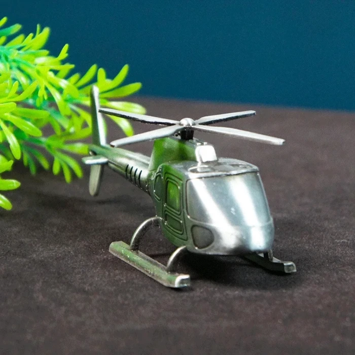 Dekoratif Metal Helikopter