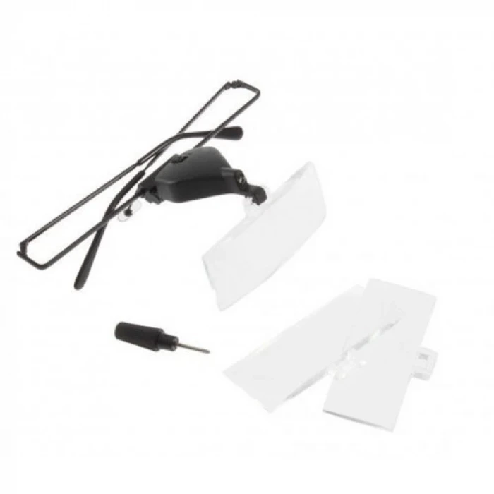 Gözlük Modeli  1.5x,2.5x,3.5x 3 Adet Lensi Gözlük Büyüteç